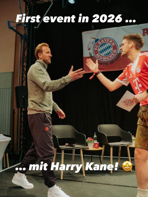 #fotodump: Erstes Event in 2026 und eines, das wir nicht mehr vergessen werden!!! Momente für die Ewigkeit beim Fanclub Besuch von @harrykane bei den Red-White-Bombers in Denkendorf! Vielen lieben Dank an @fcbayern für das tolle Feedback, an mein tolles Publikum und natürlich möchte ich mich bei der Vorstandschaft des Fanclubs für das Vertrauen bedanken !  Es war einfach überragend 🤩! By the way: Tolle Arbeit der Fotografen @halbkreis.agency 🙏 #fcbayern #harrykane #announcer #interview