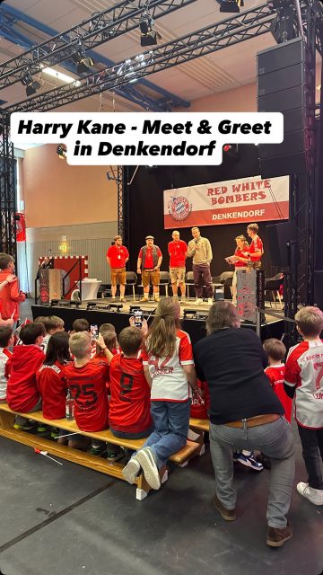 Let‘s do it again! Second try! @harrykane meets Red-White-Bombers beim Neujahrsempfang in Denkendorf! Es war einfach ein überragender Tag🤩🎤🙏 Vielen lieben Dank an alle, die mich unterstützen! #bkmoderation #announcer #harrykane #fcbayern #fanclub